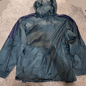 Redhead hooded windbreaker